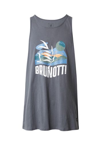 BRUNOTTI Maglia funzionale  blu chiaro / pietra / bianco