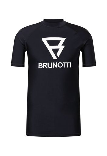 BRUNOTTI Maglia funzionale 'Surflino'  nero / bianco