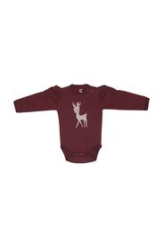 Bruuns Bazaar Kids Tutina / body per bambino 'Luna Sofia'  bordeaux / argento / oro