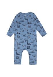 Bruuns Bazaar Kids Tutina / body per bambino  blu / nero