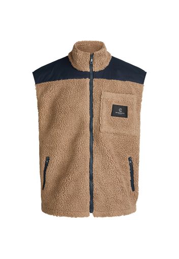 BRUUNS BAZAAR Gilet 'Kali Hunter'  marrone / nero