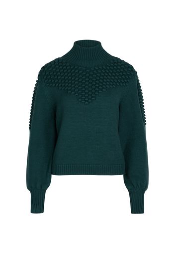 BRUUNS BAZAAR Pullover 'Simona'  petrolio