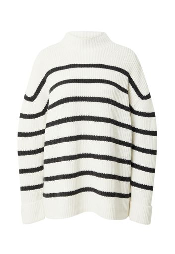 BRUUNS BAZAAR Pullover 'Awoke Gyrith'  nero / bianco