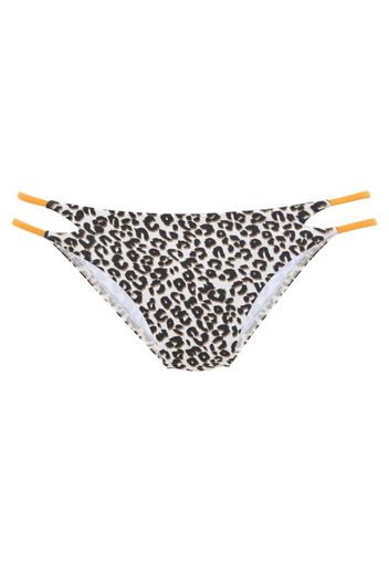 BUFFALO Pantaloncini per bikini  arancione / nero / marrone / bianco