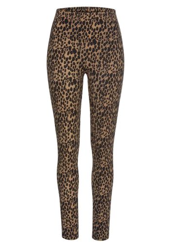 BUFFALO Leggings  nero / marrone