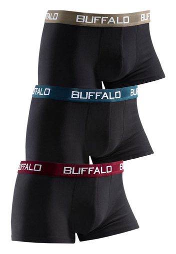 BUFFALO Pantaloncini intimi  beige scuro / petrolio / rosso scuro / nero