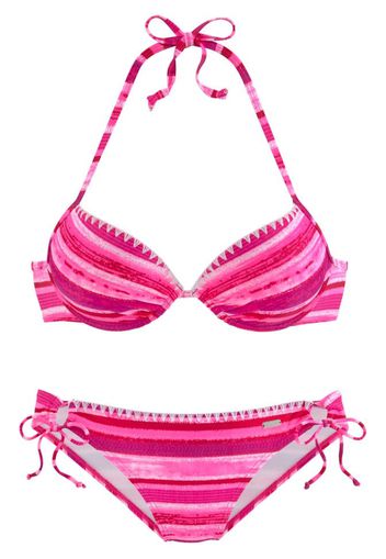 BUFFALO Bikini  rosa / bianco