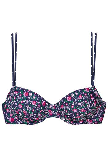 BUFFALO Top per bikini 'Evi'  navy / rosa / bianco