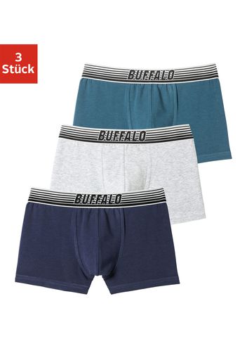 BUFFALO Pantaloncini intimi  blu / bianco / blu scuro