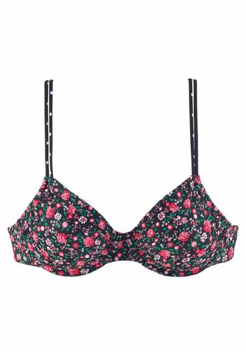 BUFFALO Top per bikini  rosa / nero