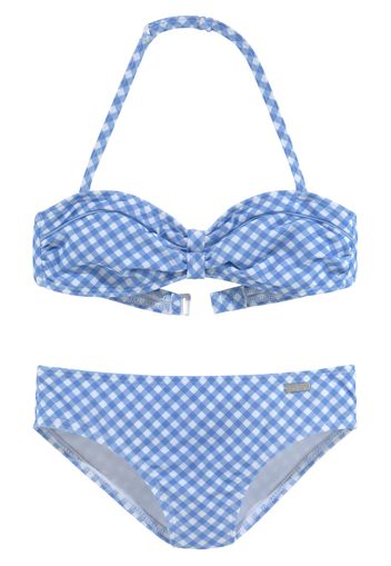 BUFFALO Bikini  blu / bianco