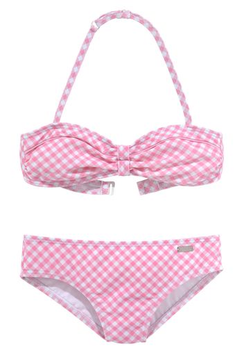 BUFFALO Bikini  bianco / rosa chiaro