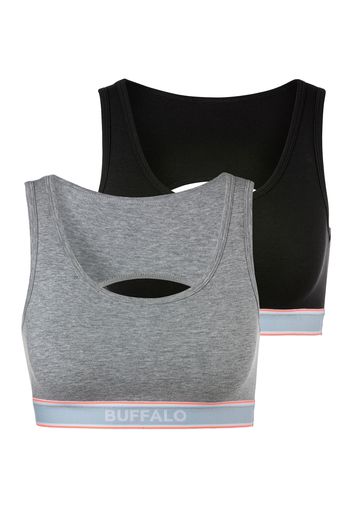 BUFFALO Reggiseno  nero / grigio / bianco / rosa / blu