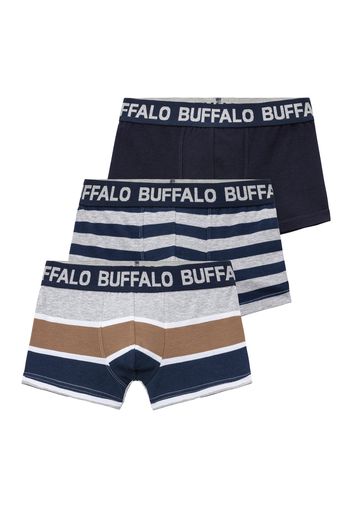 BUFFALO Pantaloncini intimi  blu / beige / grigio