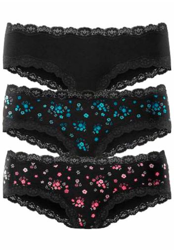 BUFFALO Panty  blu / turchese / rosa pastello / rosso / nero