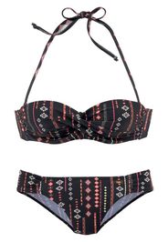 BUFFALO Bikini  nero / colori misti