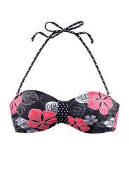 BUFFALO Top per bikini 'City'  rosa scuro / nero