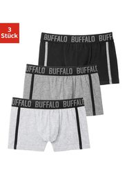 BUFFALO Pantaloncini intimi  grigio / nero