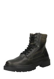 BULLBOXER Boots stringati  nero / cachi