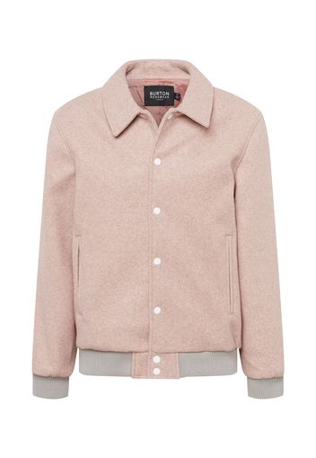 BURTON MENSWEAR LONDON Giacca di mezza stagione  rosa / grigio