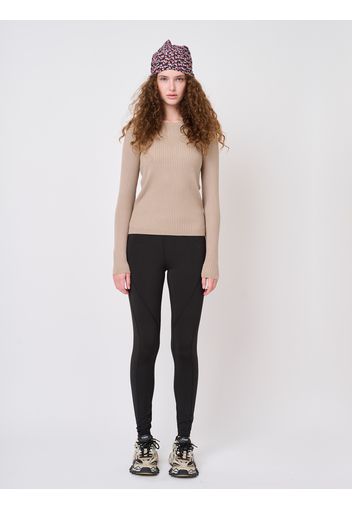 BZR Leggings 'Sleek Hannah'  nero