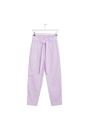 BZR Pantaloni 'Tuva'  malva