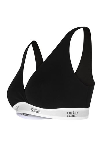 Cache Cœur Reggiseno 'LIFE'  nero / bianco / grigio chiaro