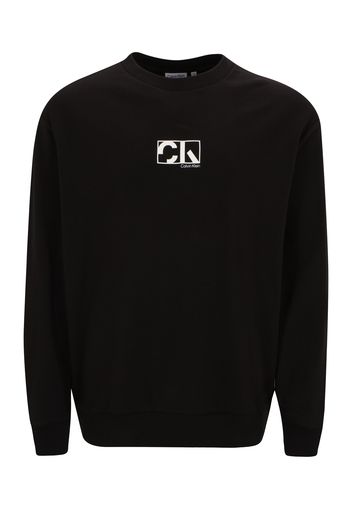 Calvin Klein Big & Tall Felpa  nero / bianco