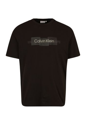 Calvin Klein Big & Tall Maglietta  beige / grigio / nero