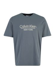 Calvin Klein Big & Tall Maglietta  grigio scuro / bianco