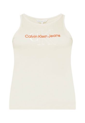 Calvin Klein Jeans Curve Top  crema / rosso