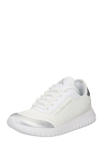 Calvin Klein Jeans Sneaker bassa  bianco / argento