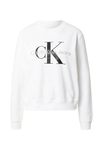 Calvin Klein Jeans Felpa  bianco / nero / grigio