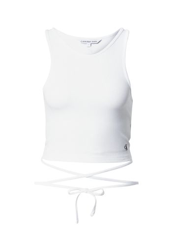 Calvin Klein Jeans Top  bianco / nero