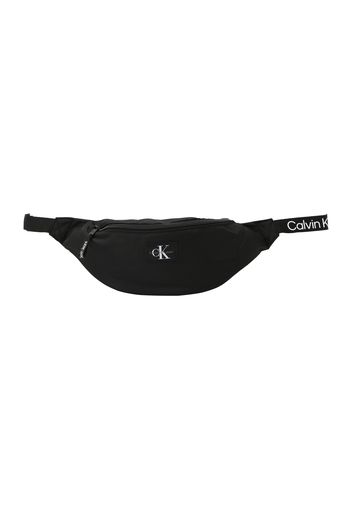 Calvin Klein Jeans Marsupio 'STREETPACK'  nero / bianco