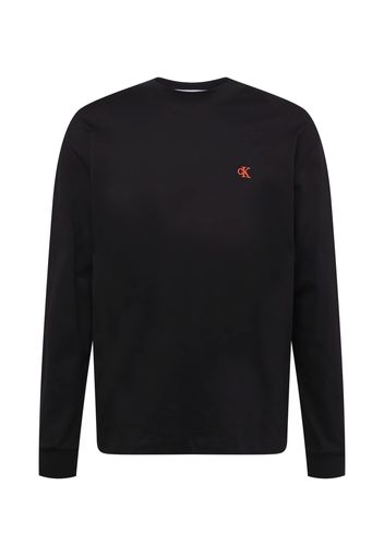 Calvin Klein Jeans Maglietta  nero / arancione