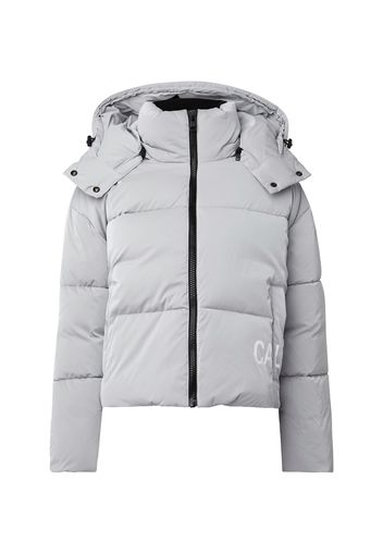 Calvin Klein Jeans Giacca invernale  grigio chiaro / bianco