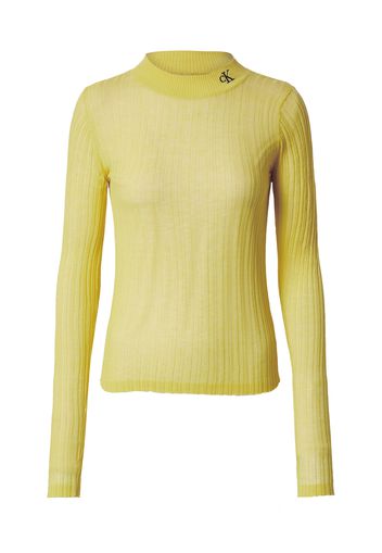 Calvin Klein Jeans Pullover  giallo / nero