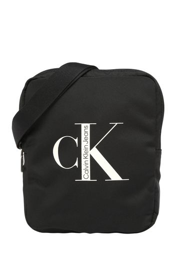 Calvin Klein Jeans Borsa a tracolla  nero / bianco