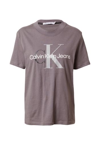 Calvin Klein Jeans Maglietta  grigio / nero / bianco / talpa