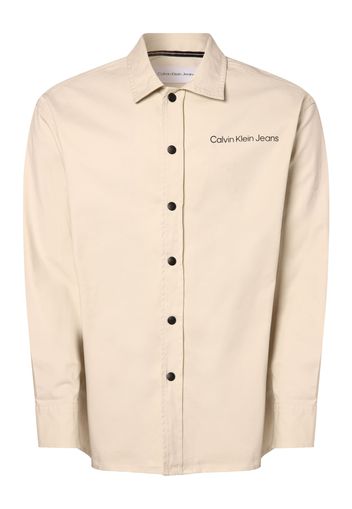 Calvin Klein Jeans Camicia  beige / nero / bianco