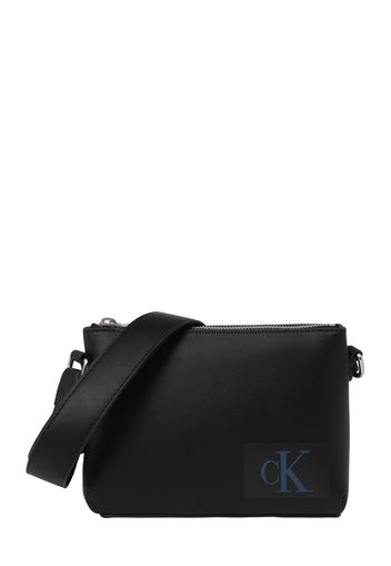 Calvin Klein Jeans Borsa a tracolla  blu scuro / nero