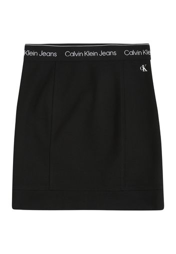 Calvin Klein Jeans Gonna 'PUNTO'  nero / bianco