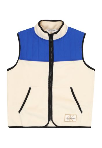 Calvin Klein Jeans Gilet  beige / blu