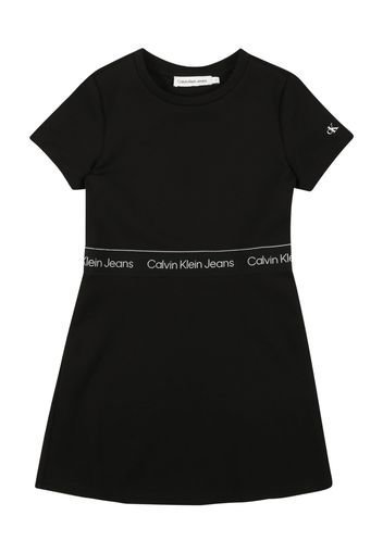 Calvin Klein Jeans Abito  nero / bianco