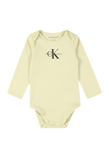 Calvin Klein Jeans Tutina / body per bambino  grafite / verde / nero