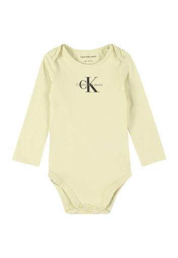 Calvin Klein Jeans Tutina / body per bambino  mela / nero