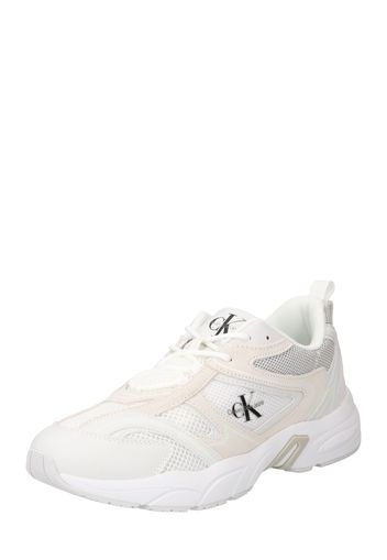 Calvin Klein Jeans Sneaker bassa 'ZION'  crema / nero / bianco