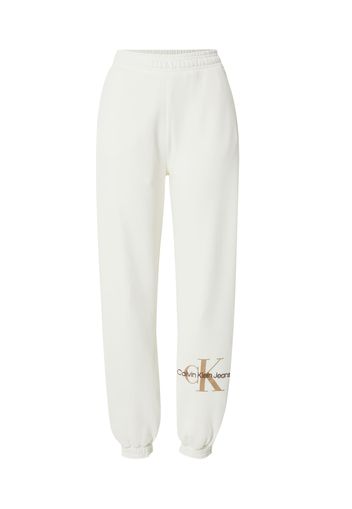 Calvin Klein Jeans Pantaloni  crema / beige chiaro