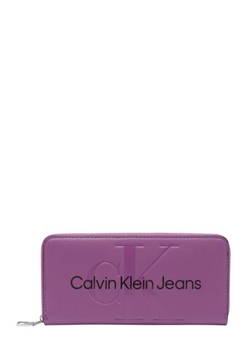 Calvin Klein Jeans Portamonete  orchidea / nero